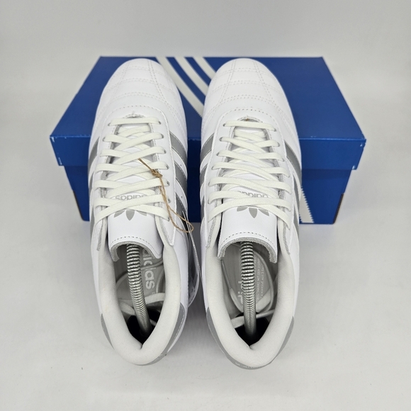 New Adidas Taekwondo Lace 'White Silver Metallic Gum' Women's Shoes Size 8 - Picture 5 of 8
